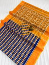 MG 446 Plain Linen Digital Printed Non Catalog Sarees Wholesale Price In Surat